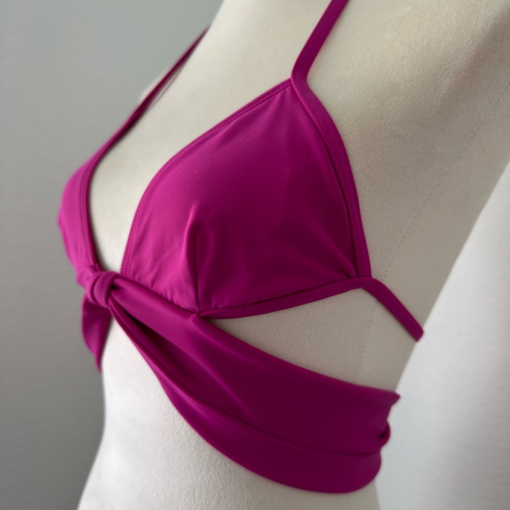 Vibrant Pink Bikini Top